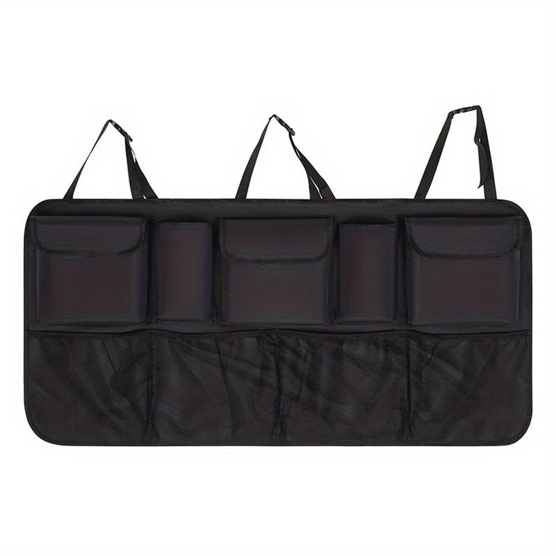 Car Seat Storage Bag Anti Kick Pad Toy Hanging Bag