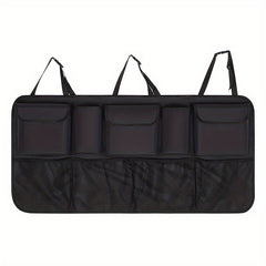 Car Seat Storage Bag Anti Kick Pad Toy Hanging Bag