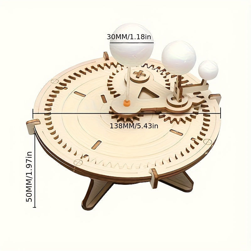 Moon Earth Sun Model DIY Science Project