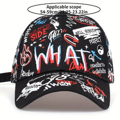 Random Pattern Graffiti Hipster Baseball Cap