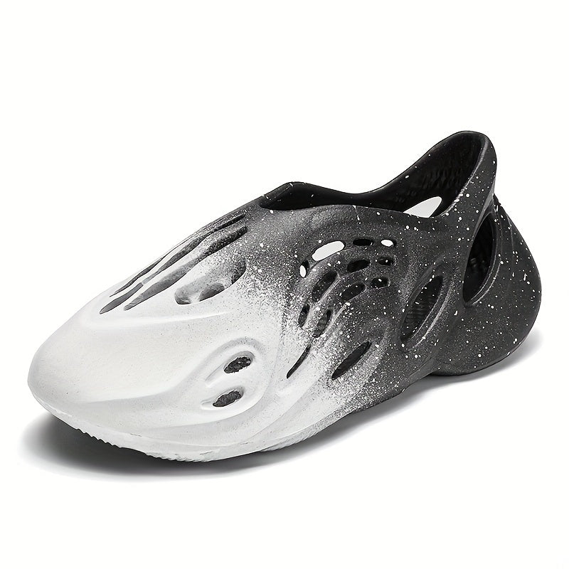 Foam Runner Shoes Gradient Water Sandals Slip on Quick Dry Beach Water Shoes