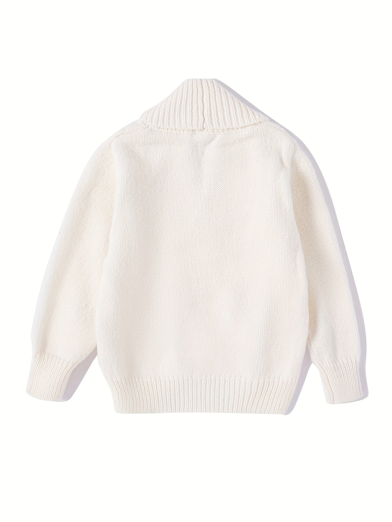 Boys Button Down Sweater Long Sleeve Warm Comfortable
