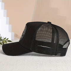 Skull Embroidery Baseball Cap Outdoor Casual Sunshade Sunscreen Hat