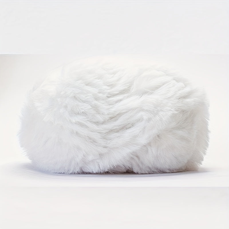 Faux Mink Fur Yarn Thick Wool for DIY Knitting Crocheting Hat Scarf Blanket