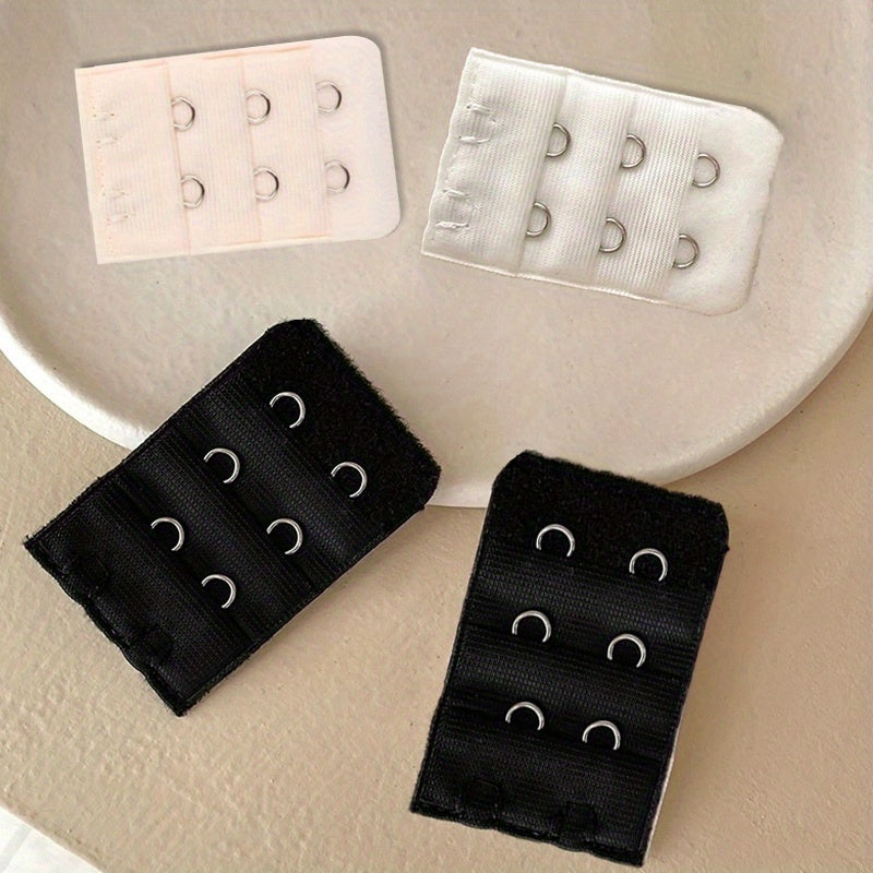 4pcs Bra Strap Extenders Comfortable Adjustable Bra Band Women's Lingerie