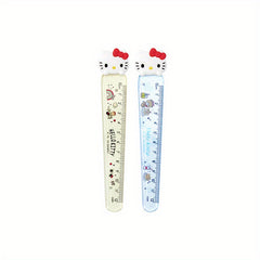 1pc HelloKitty Acrylic Ruler Student Office Drawing Measuring Ruler