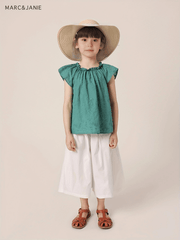 MARC&JANIE Girls Polka Dots Wide Leg Pants Summer Clothes
