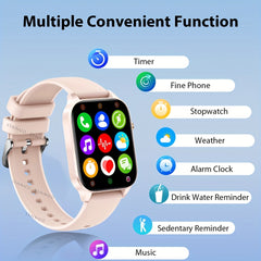 Synwoo High Smart Watch Full Touch Screen 100 Exercise Sports Modes