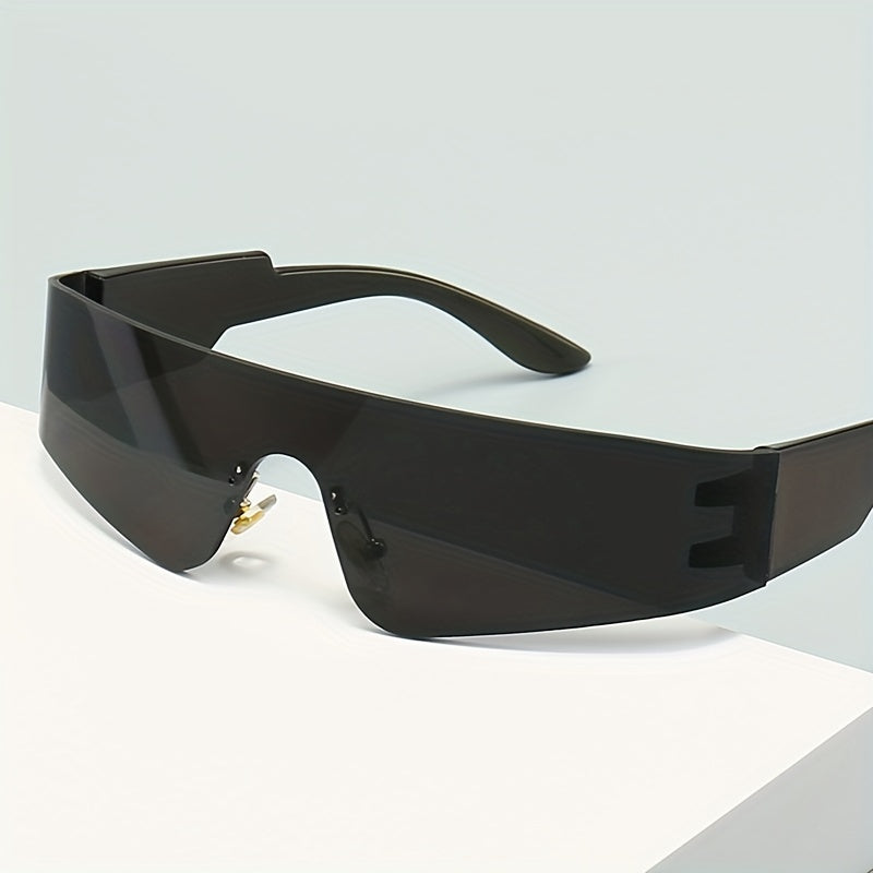 Y2K Cyberpunk Sunglasses UV400 for Outdoor Activities