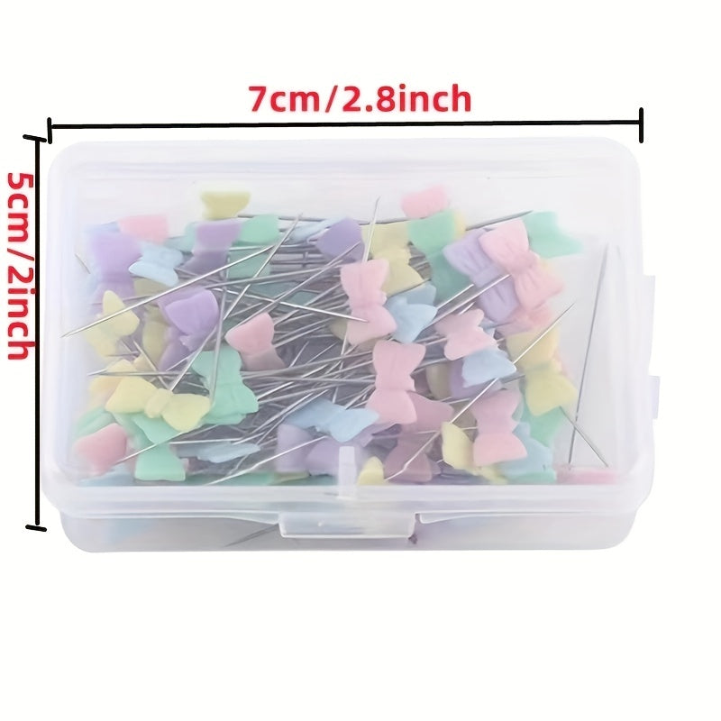 100Pcs Dressmaking Pins Embroidery Patchwork Pins Sewing Accessories