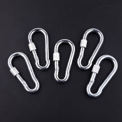 5pcs Safety Hook Buckle With Lock for Outdoor Camping Hiking