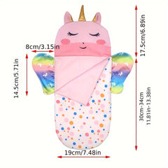 Unicorn Rainbow Sleeping Bag for 17 18 Inch Dolls Doll Clothing and Accessories