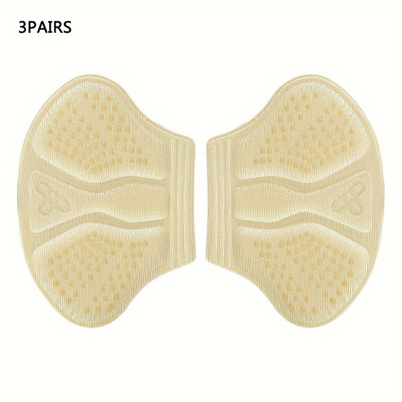 3 Pairs Sports Shoes Heel Pads Anti-wear Stickers 2 Sizes Skin Sports Supplies