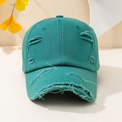 Women's Washed Baseball Cap Sunshade Hat