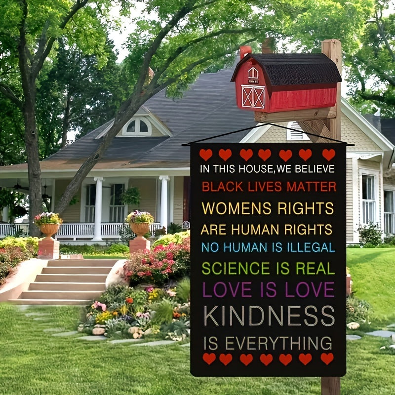12x18 Inch Double Sided Lives Matter Garden Flag Outdoor Decor