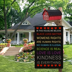 12x18 Inch Double Sided Lives Matter Garden Flag Outdoor Decor