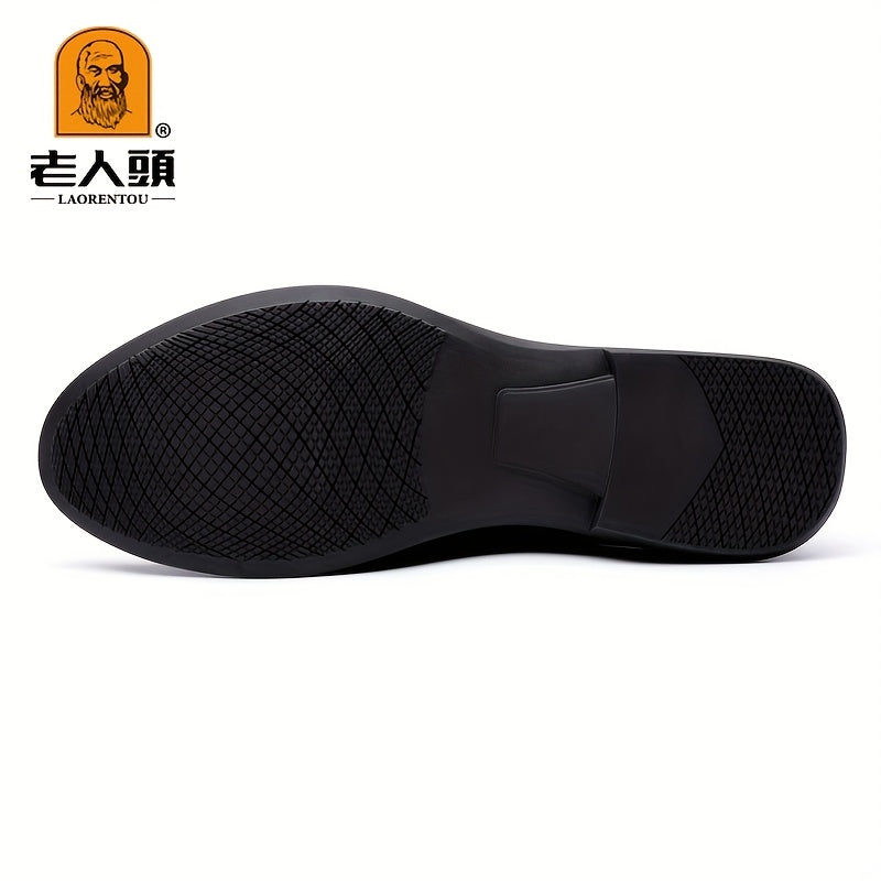Men's Leather Hiking Sandals Non Slip Beach Water Shoes