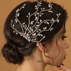 Rhinestone Bridal Hair Comb Wedding Head Jewelry Hair Accessories