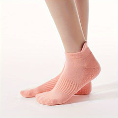 Non-slip Breathable Yoga Socks w/ Grips - Barre Ballet Pilates Fitness