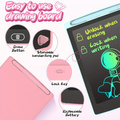 LCD Electronic Writing Board 21.59cm 25.4cm 30.48cm Magnetic Blackboard