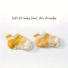 5 Pairs Baby Cartoon Anti-Skid Cotton Socks for Floor & Trampol