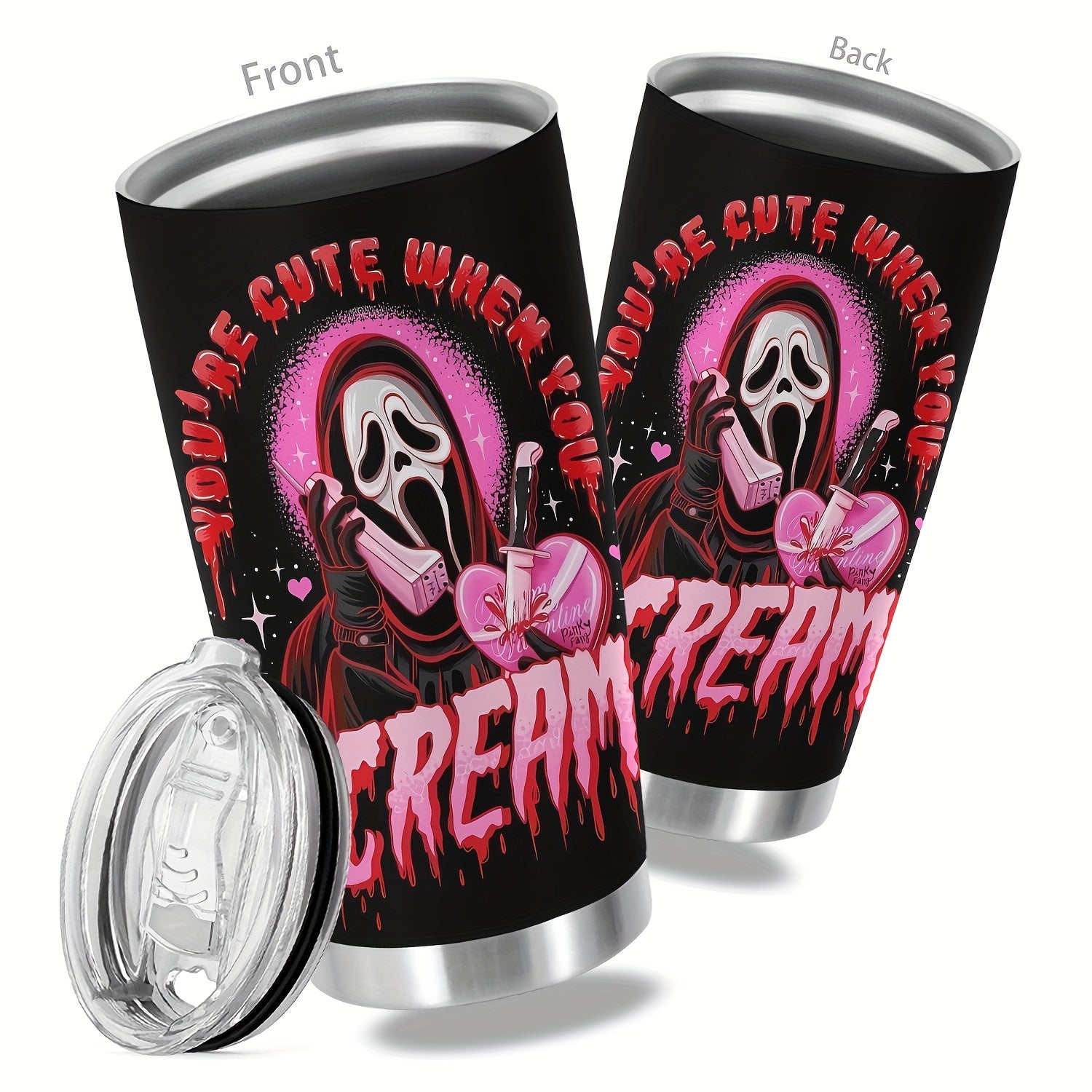 Halloween Stainless Steel Tumbler 20oz Vacuum Insulated Travel Mug