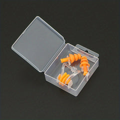 Swim Safely Earplugs & Nose Clip Set with Box