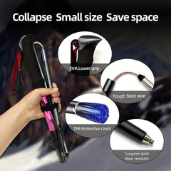 Portable Aluminum Hiking Pole with Enhanced Stability