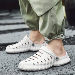 Men's Clogs Garden Shoes Lightweight Hollow Out Sandals