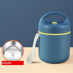 Stainless Steel Lunch Flask Vacuum Insulated Soup Cup Leak Proof