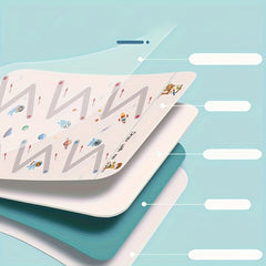 Magic Pen Training Drawing Book Reusable Paper Material