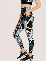 High Waist Yoga Leggings Workout Tight Pants Women's Activewear