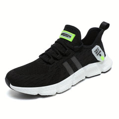 Women's Knit Running Shoes Breathable Sport Sneakers Low Top