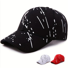 Graffiti Print Baseball Cap Unisex Hip Hop Dad Hat Lightweight Sun Hats
