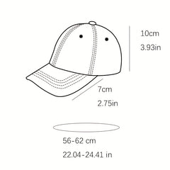 Letter Graffiti Baseball Cap Hip Hop Sports Hat Sun Protection Adjustable