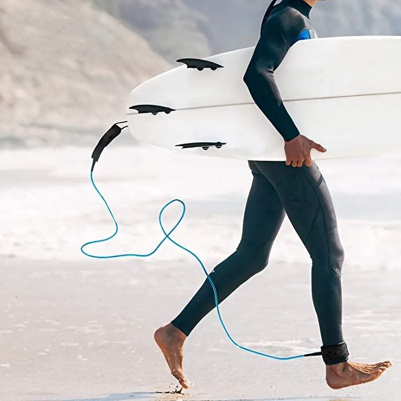 Adult Surfboard Leash Safety Foot Rope Elastic Paddle Board Leash