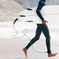 Adult Surfboard Leash Safety Foot Rope Elastic Paddle Board Leash