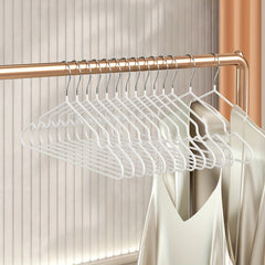 10pc Non-slip Metal Clothes Hangers with Rubber Anti-slip Heavy Duty Rack