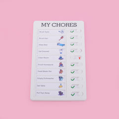 English Self Discipline Puncher Daily Plan Board To Do List RV Checklist