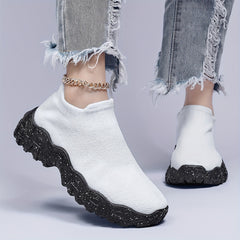 Women's Non-slip Running Shoes Comfortable Sock Sneakers