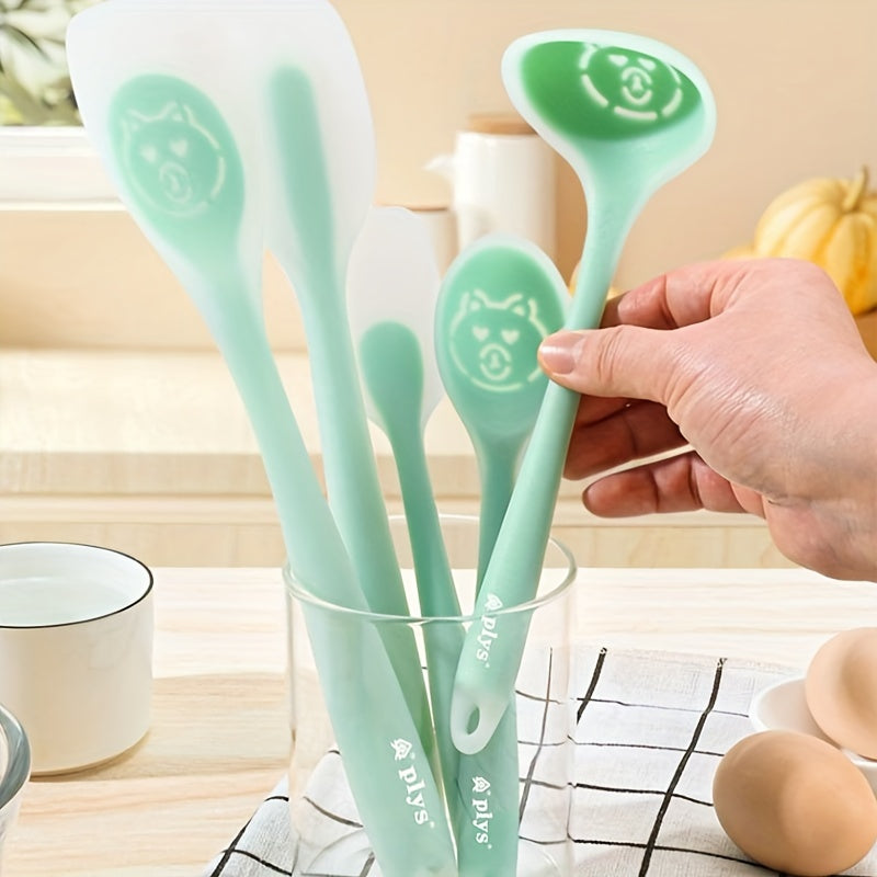 Silicone Baking Tools Set Piggy Pattern Kitchen Gadgets