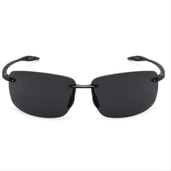 JULI Tr90 Rimless Sports Sunglasses for Men and Women - MJ8009 B
