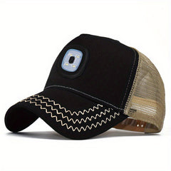 Rechargeable Lighted Baseball Cap Night Fishing Outdoor Hat