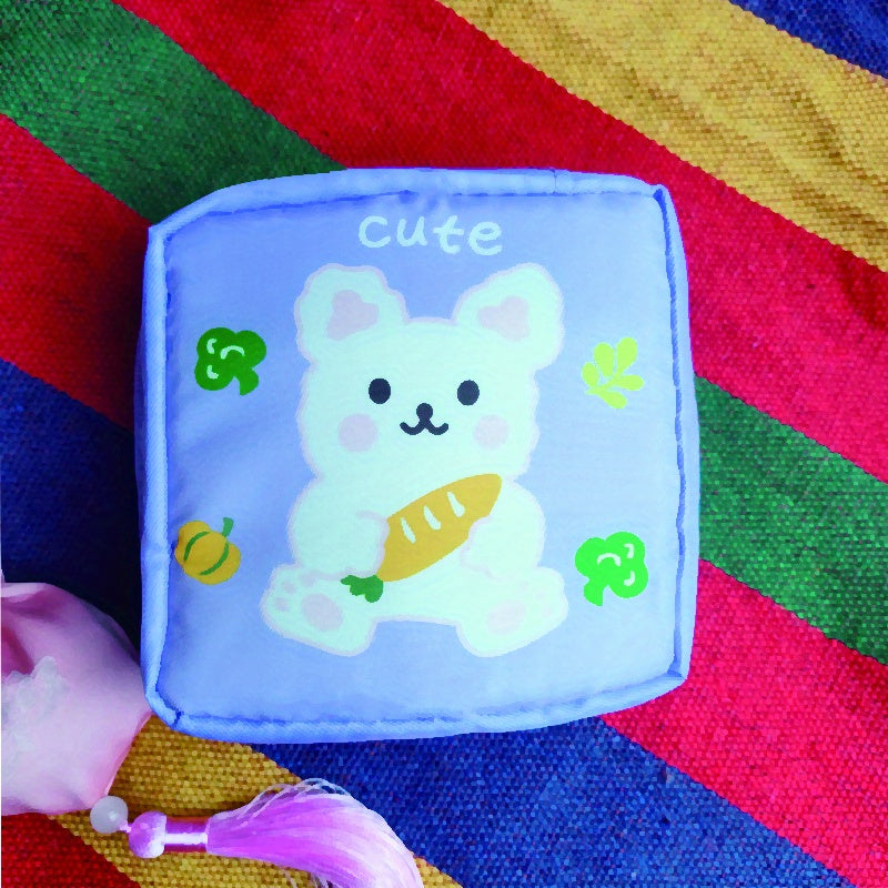 Women Storage Bag Sanitary Pad Pouch Napkin Cosmetic Bags Girls Makeup Bag