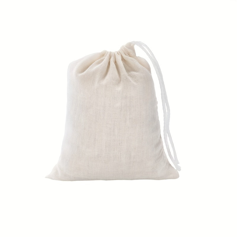 10pcs Cotton Drawstring Bags Traditional Chinese Medicine Bags