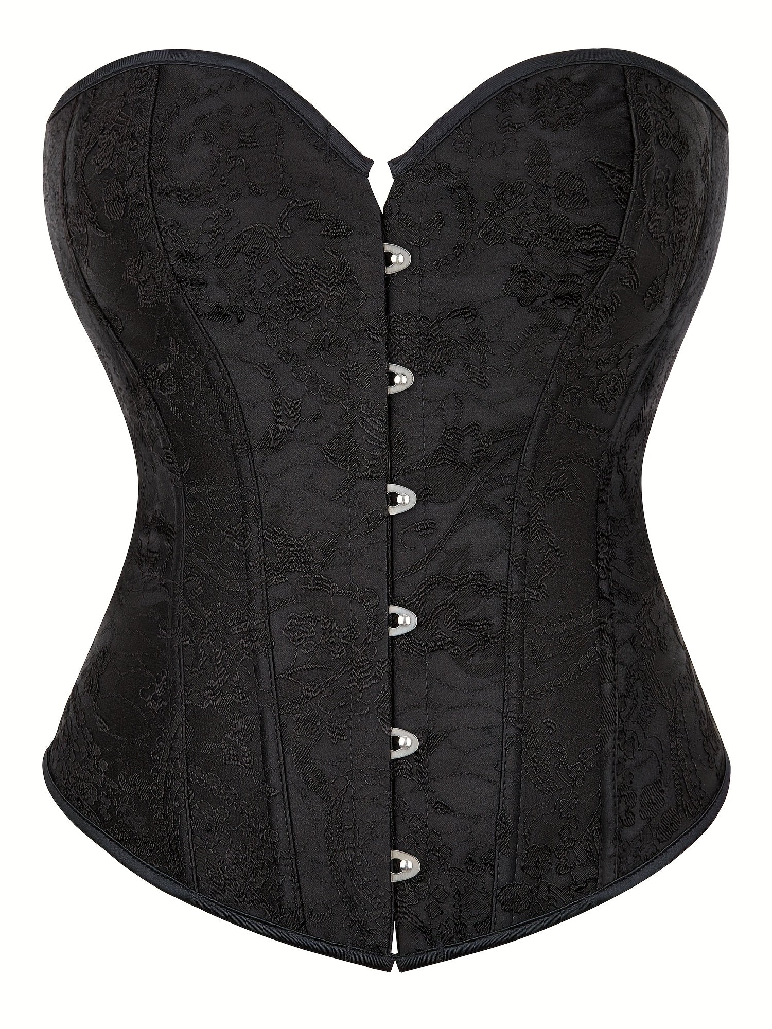 Strapless Corset Bustier Tummy Control Lace Up Body Shaper