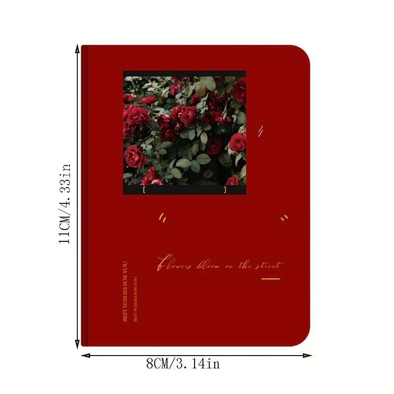 Retro Literary Pocket Book Word Memo Student Notebook Meeting Record Sheet