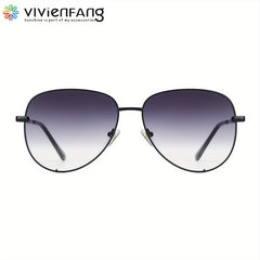 VIVIENFANG Polarized Aviator Sunglasses 61mm UV Protection