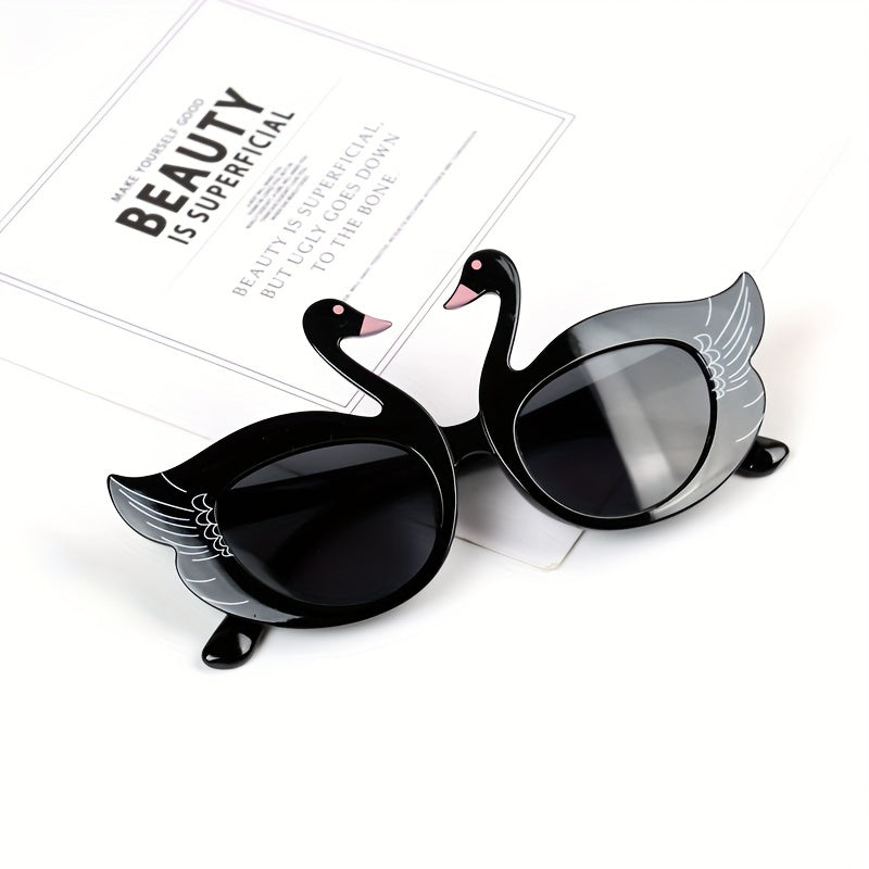 Children's Swan Party Sunglasses UV Protection