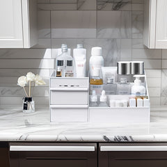 Plastic Drawer Organizer for Cosmetics and Skin Care Products